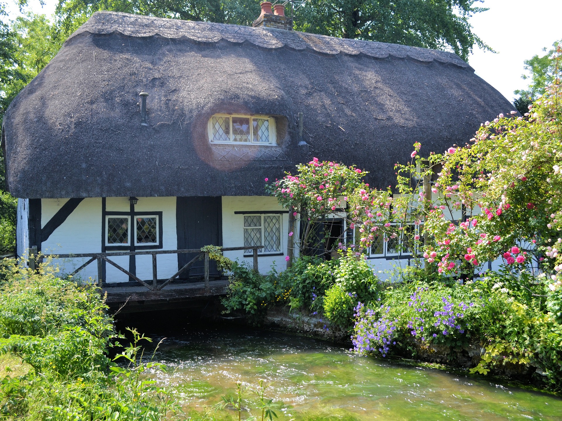 Un cottage anglais typique